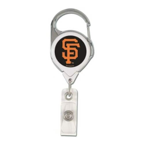 San Francisco Giants MLB Premium Metal Retractable ID Badge Holder