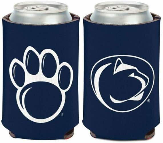 Penn State Nittany Lions Logo Can Cooler 12oz Collapsible Koozie - Two Sided