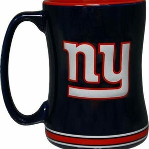 New York Giants 14oz Sculpted Relief Coffee Mug NFL