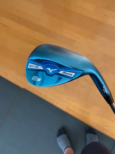 Men's Used Mizuno Right Handed S5 Wedge Wedge Flex 60 Degree Steel Shaft