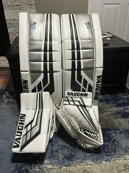 Used 34" + 2” Vaughn Regular VE8 Goalie Full Set