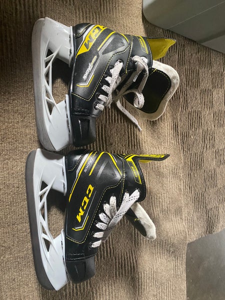 Used CCM Size 13 Tacks 9350 Hockey Skates