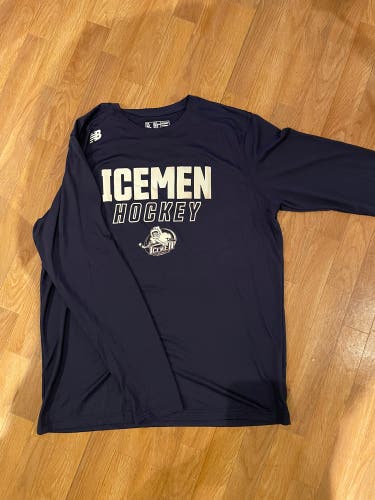Jacksonville Icemen Long Sleeve Warmup Shirt