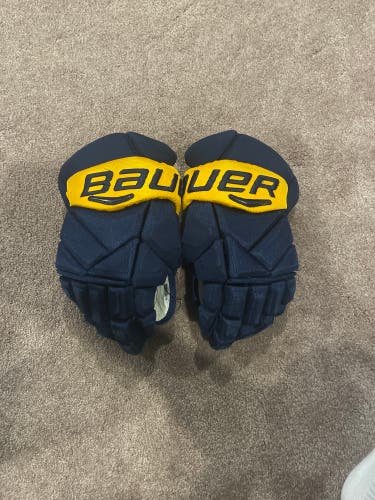 Used Bauer 13" Pro Stock Vapor 1X Pro Gloves