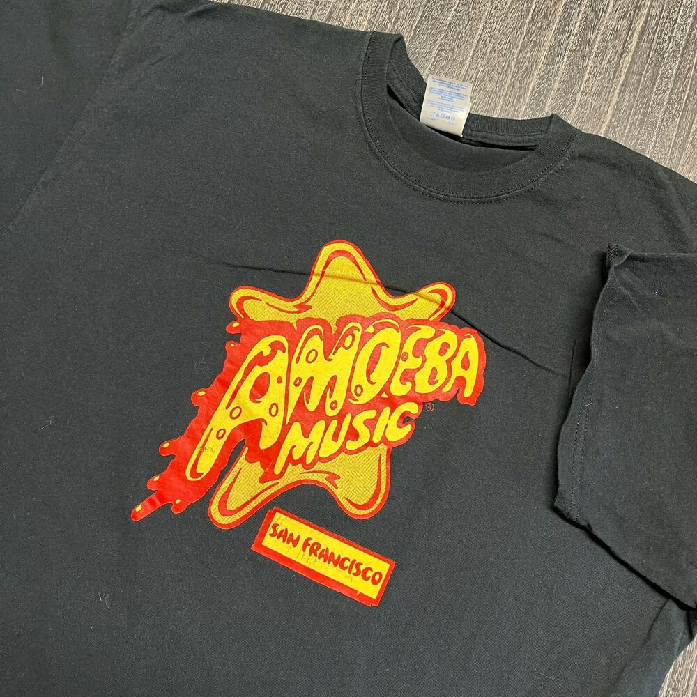 Amoeba Music Store T Shirt Men XL Adult 