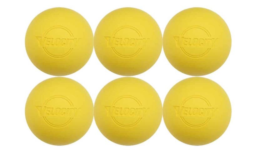 Velocity Lacrosse Balls - 6 Pack