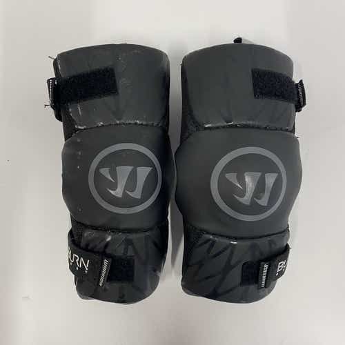 Used Warrior Burn Next Youth Large Lacrosse Arm Pads & Guards