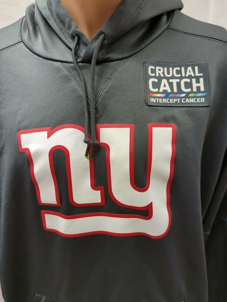 Team Issued New York Giants Crucial Catch Hoodie L NFL Reggie