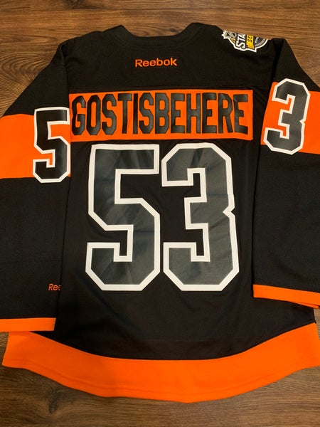 Shayne Gostisbehere. 2017 NHL Stadium Series.