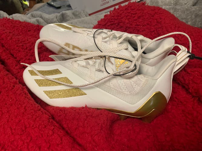 Adidas adizero football cleats adult male size 9.5 new with tags