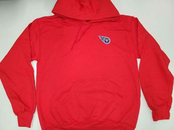 20405 Mens TENNESSEE TITANS Pullover Hooded Hoodie SWEATSHIRT RED All Sizes