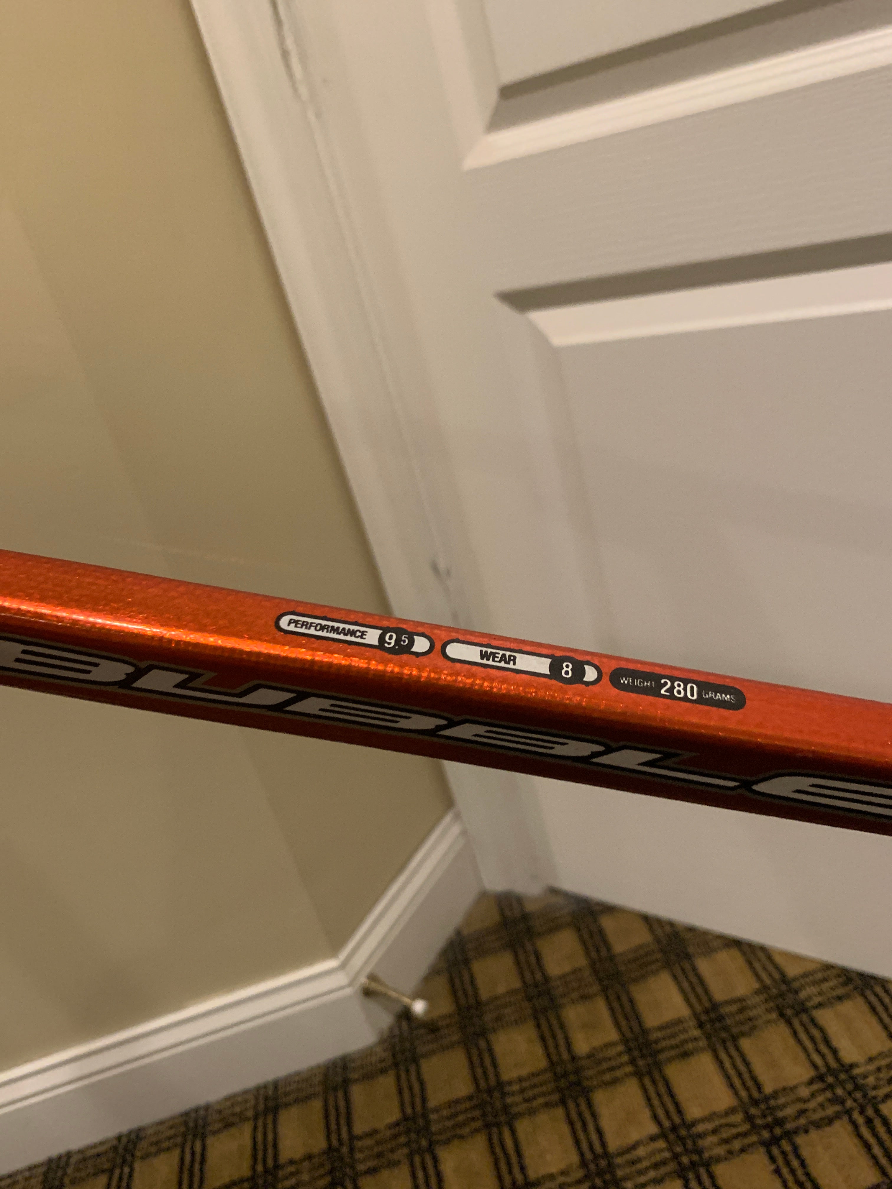 RARE BRAND NEW EASTON Z BUBBLE 100 FLEX SHAFT HOCKEY STICK 50.5