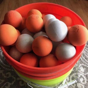 25 Used Lacrosse Balls