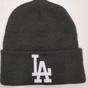 20405-2 MLB Team Apparel LOS ANGELES DODGERS Winter Hat Beanie New BLACK