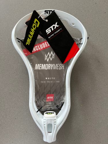 New Attack & Midfield STX Super Power Plus Head With Memory Mesh