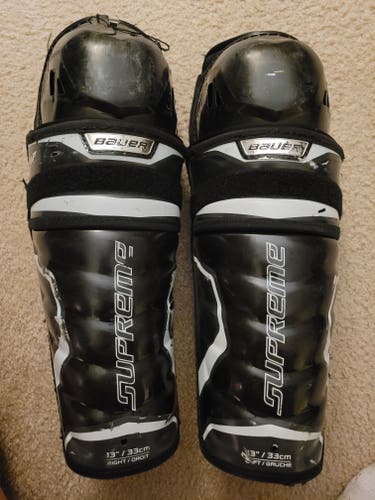 Used Bauer Supreme 2S Shin Pads