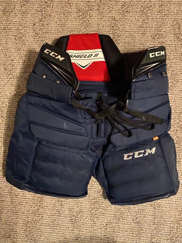 Senior Used Large CCM Extreme Flex II Shield Pro Hockey Goalie Pants