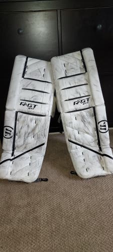 Used 31+1" Warrior Ritual GT Goalie Leg Pads