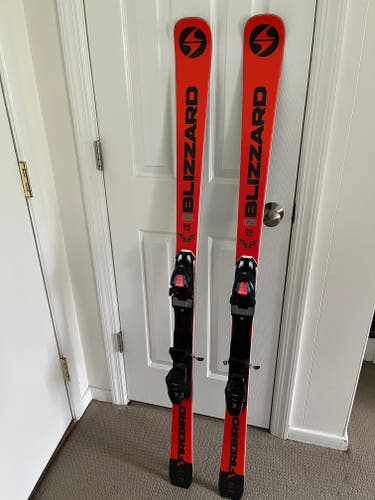 Used Blizzard Firebird Jr. FIS GS, 149cm w/Marker 10 bindings. Used one season $200 or best offer.