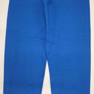20406-2 Mens NFL LOS ANGELES RAMS Full Length Jersey SWEATPANTS New ROYAL BLUE