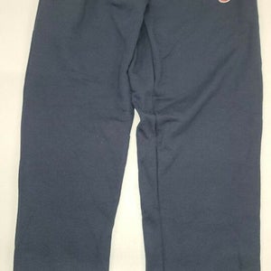 20406 Mens MLB CLEVELAND INDIANS Full Length Jersey SWEATPANTS New NAVY