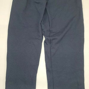 20406 Mens MLB ATLANTA BRAVES Full Length Jersey SWEATPANTS New NAVY