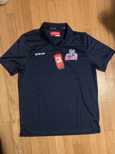 New CCM Golf Polo Wolfpack