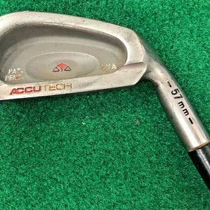 Accutech LVA 57mm 1 Iron / Acculite Stiff Steel / RH / Golf Pride Grip / cy2833