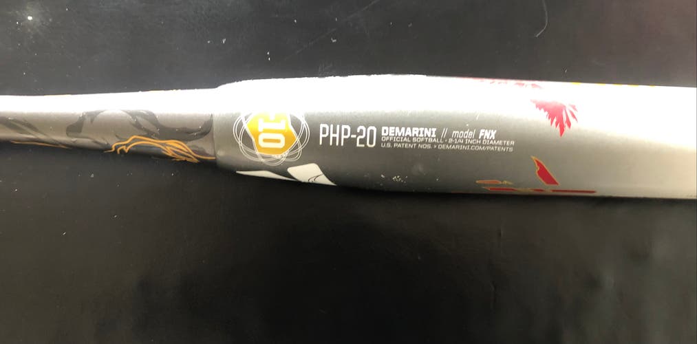 Used Super Clean 2020 DeMarini Composite FNX Bat (-10) 21 oz 31"
