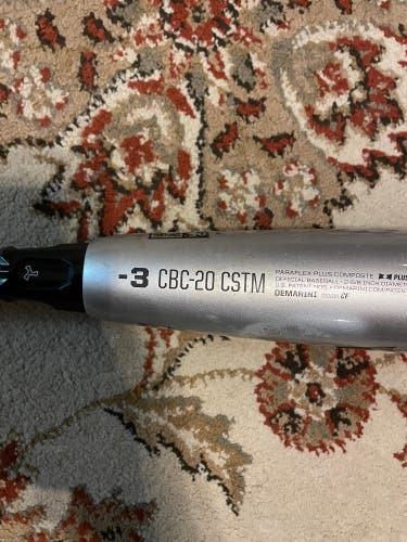 Used DeMarini (-3) 30 oz 33" CF Bat