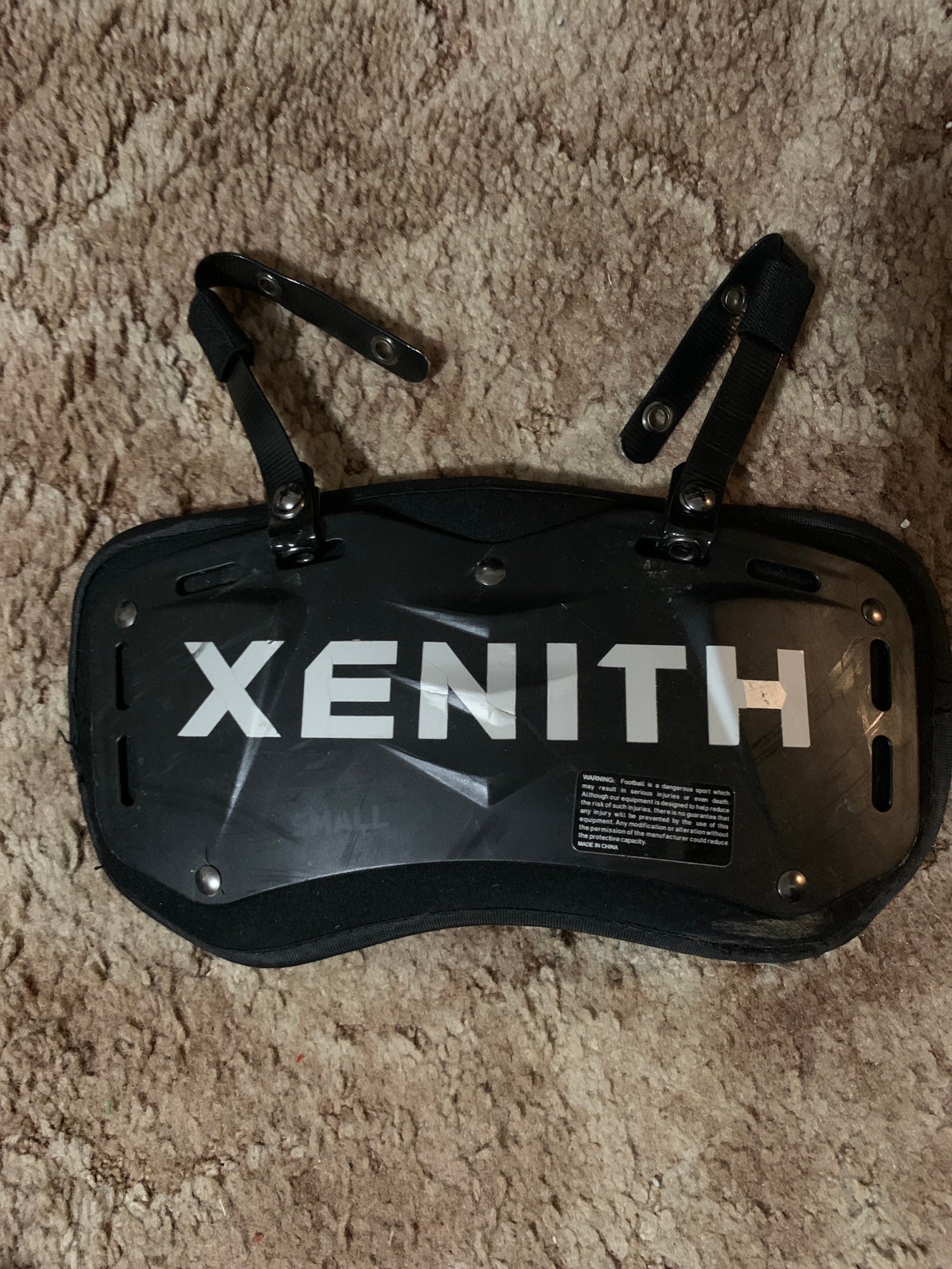 football back plate xenith