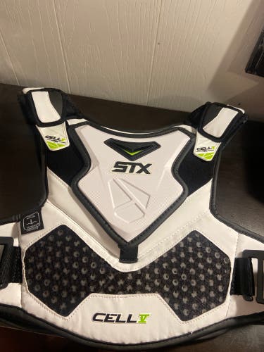 New Large STX Cell V Shoulder Pads