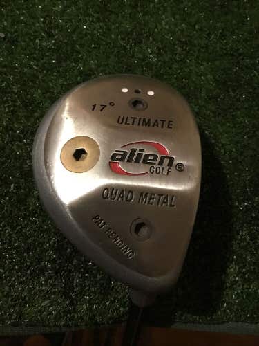 Alien Ultimate Quad Metal 17* Fairway Wood Stiff Graphite Shaft