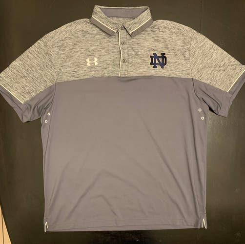 Norte Dame Fighting Irish Under Armour Golf Polo