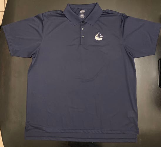 Vancouver Canucks Adidas Golf Polo