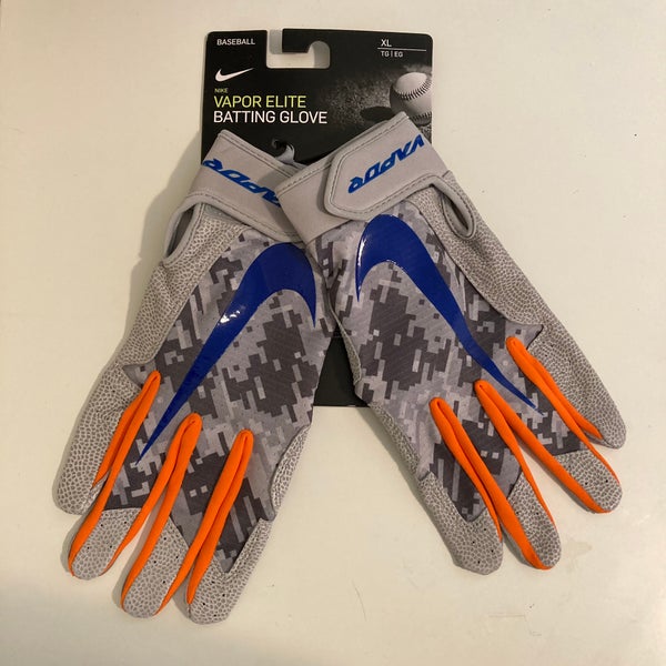 Nike Vapor Elite Baseball Batting Gloves MLB Pro Issue Adrian Gonzalez Size XL