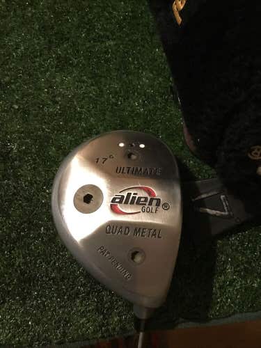Alien Golf Ultimate Quad Metal 17* Fairway Wood Stiff Steel Shaft