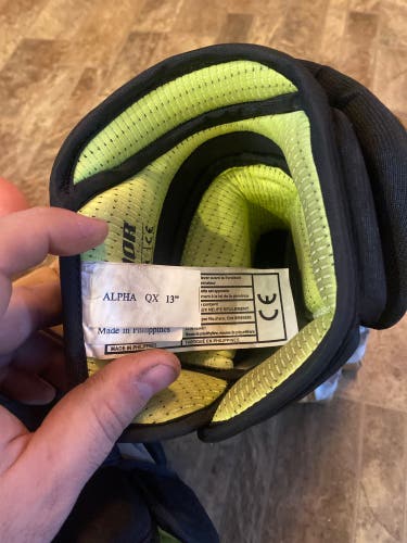 Vegas Golden Knights Warrior Pro Stock 13” Gloves