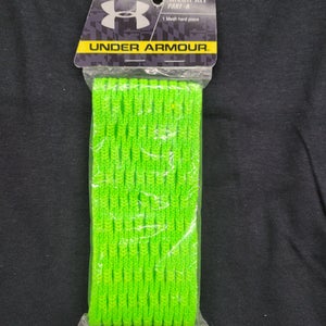 Under Armour neon green hard mesh