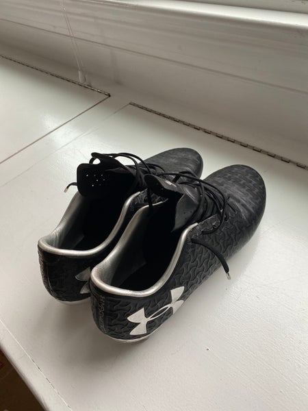 Black Men's Molded Cleats Under Armour Magnetico pro fg Cleats