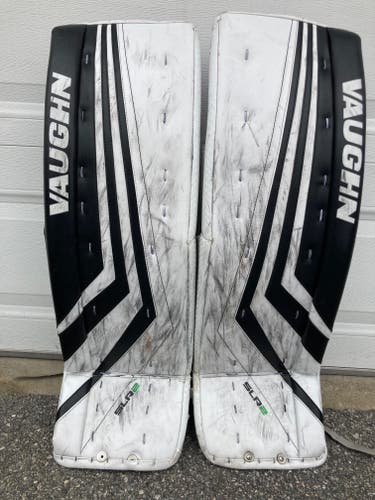 Used 35" Vaughn Ventus SLR2 Goalie Leg Pads