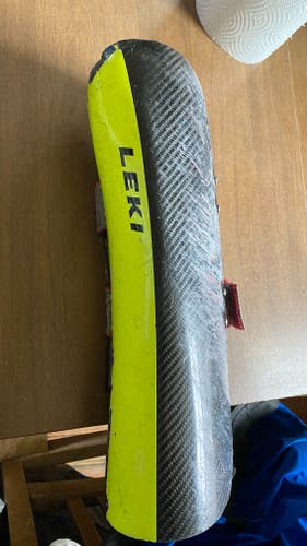 Used Large Carbon Fiber Leki Shin Guard