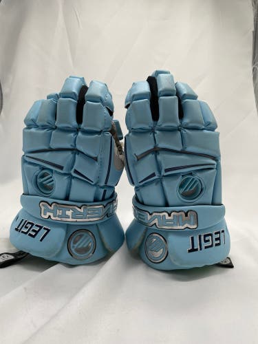 Used Player's Maverik 13" M3 Lacrosse Gloves