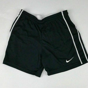 New Nike Performance Girls Medium Black Lacrosse Soccer Dri-Fit Short 519548
