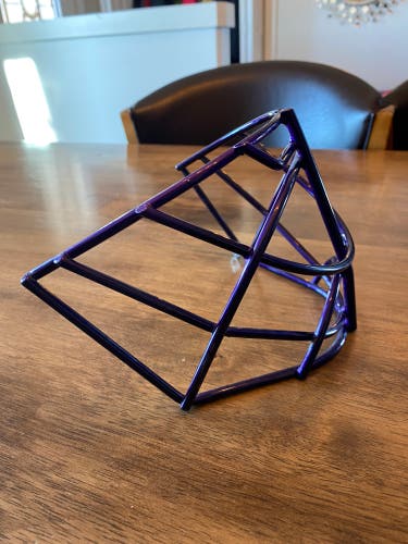 Electric purple cage for Bauer 961…..