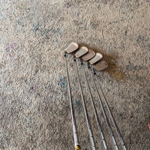 Men's Right Handed Stiff Flex Steel Shaft Rocketbladez Iron Set
