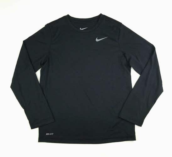 Set of 3 Nike Legend Team Long Sleeve Training Shirt Youth Boy's XL Black 840177-010
