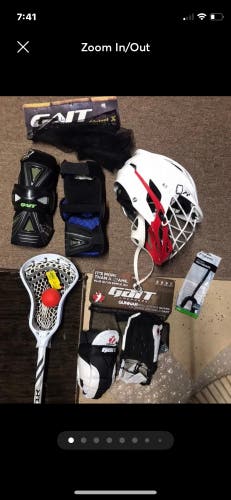 Lacrosse mens equipment cascade r new and used