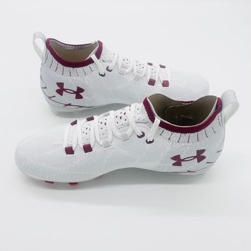 New Boston University Under Armour Team Command Pro MC Lacrosse Cleat-Size 9