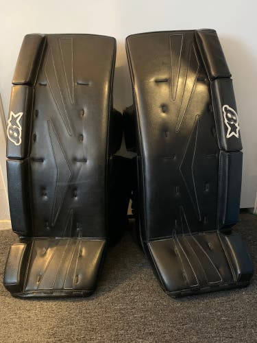 31+1” Brian's NetZero Goalie Leg Pads Black